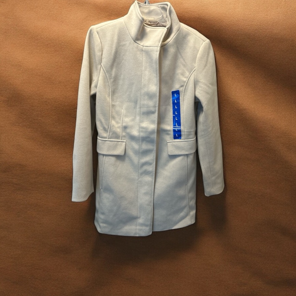 Vince Camuto Cream Trench Coat